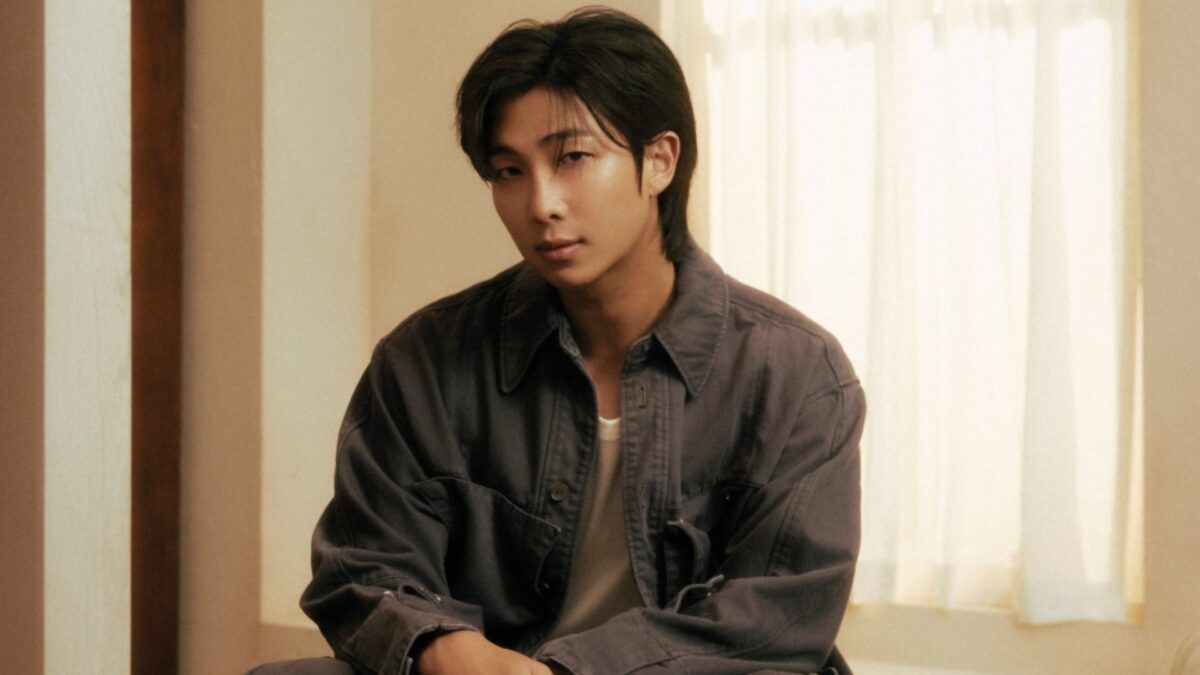 samsung art tv ambassador bts rm kim nam-joon